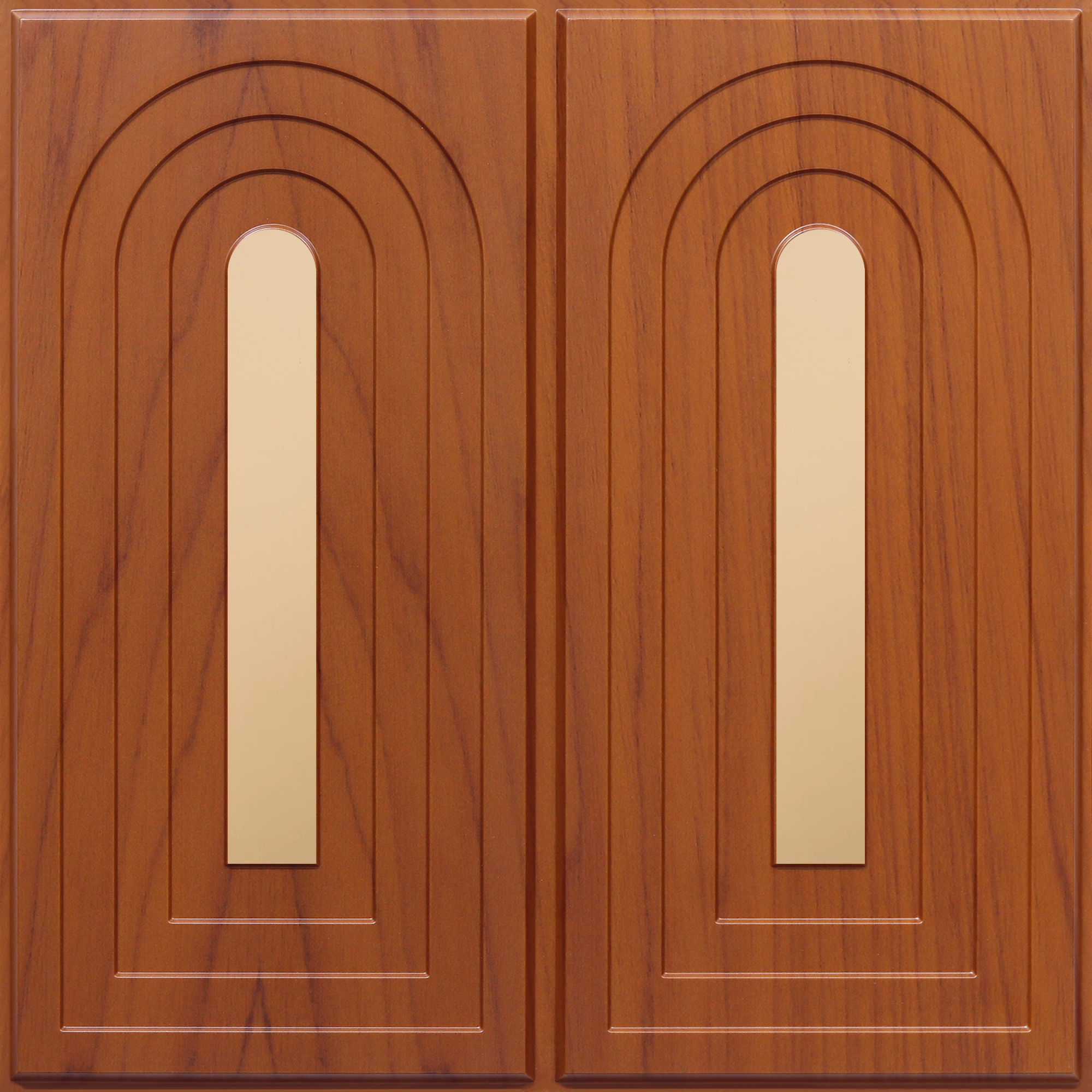Peel and Stick Acrylic Mirror Color Copper – For Design No – 2005 Arch Harmony