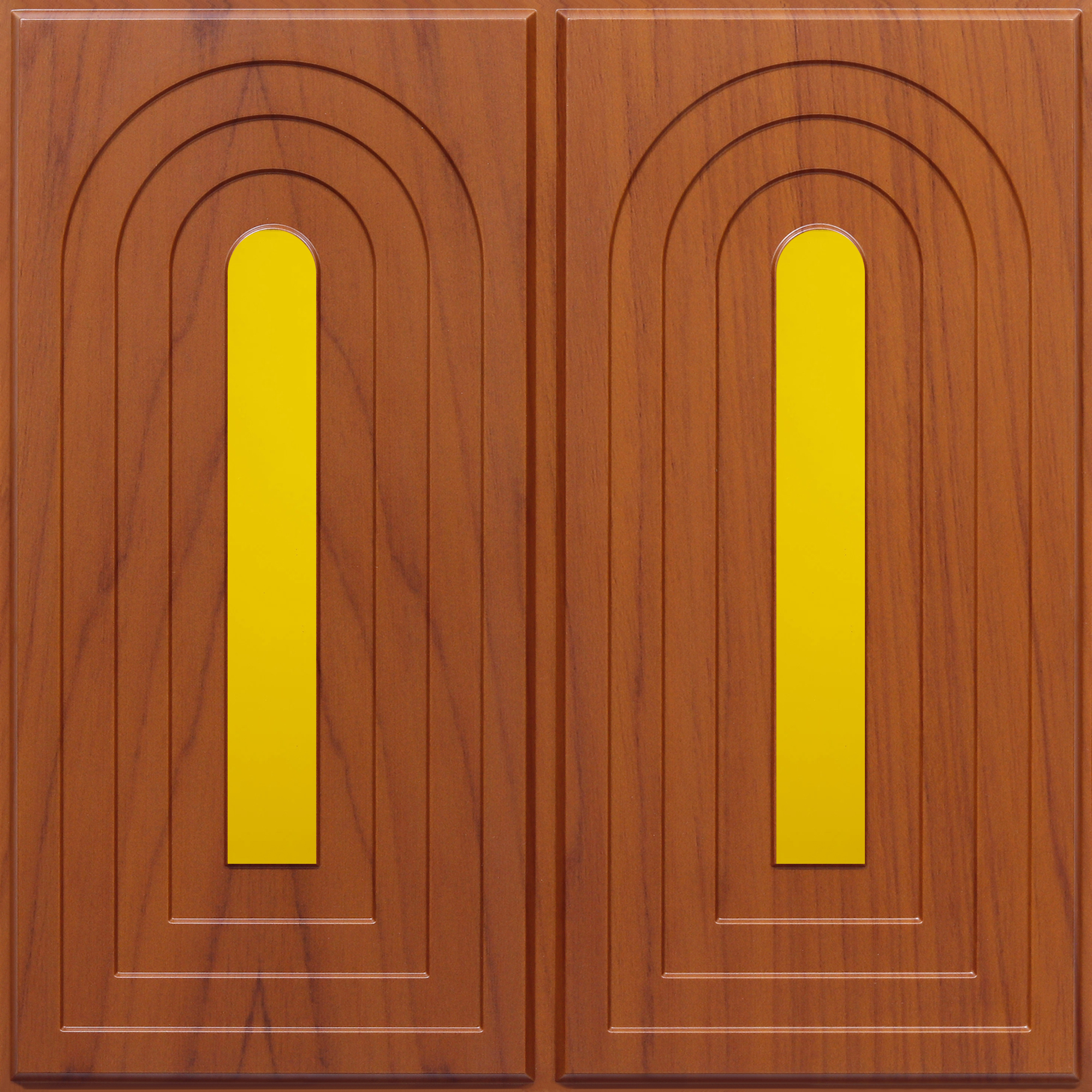 Peel and Stick Acrylic Mirror Color Gold – For Design No – 2005 Arch Harmony