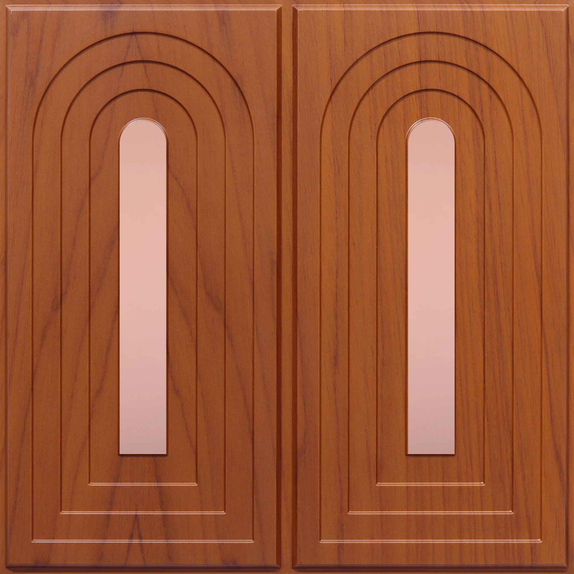 Peel and Stick Acrylic Mirror Color Rose Gold – For Design No – 2005 Arch Harmony