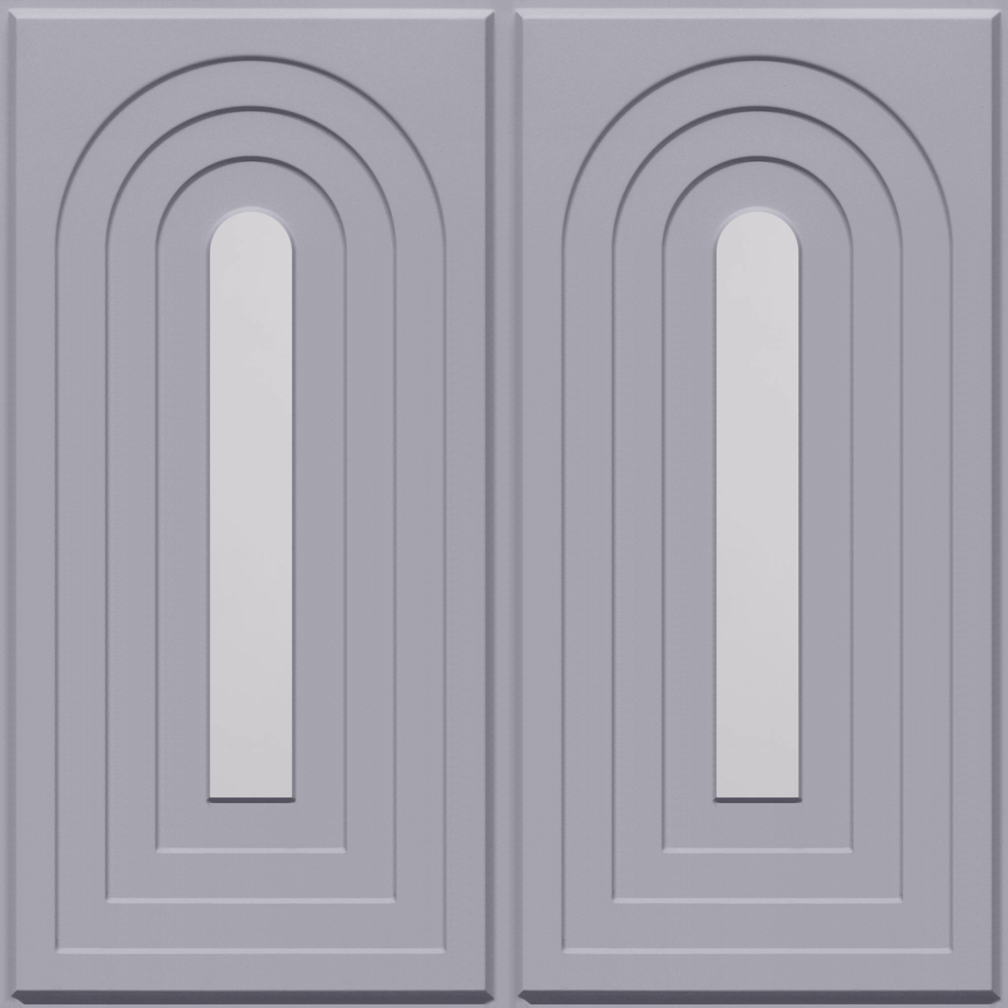 Peel and Stick Acrylic Mirror Color Silver – For Design No – 2005 Arch Harmony
