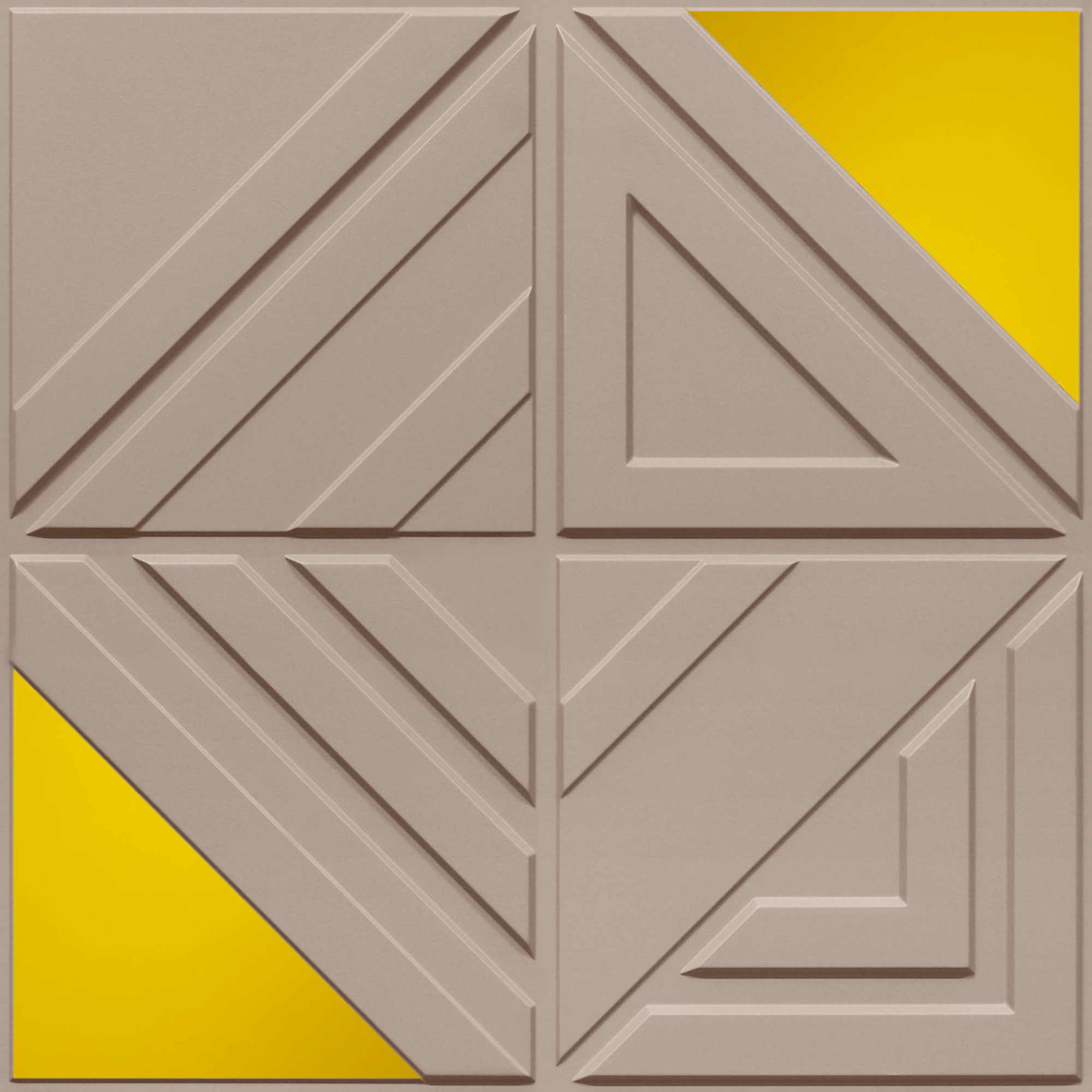 Peel and Stick Acrylic Mirror Color Gold – For Design No – 2007 Geo Fusion