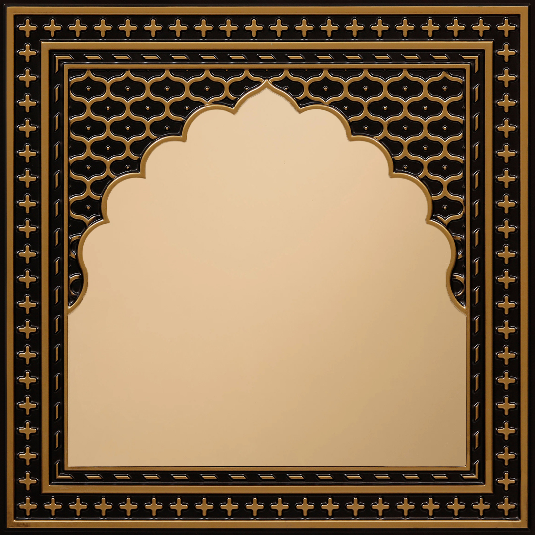 Peel and Stick Acrylic Mirror Color Copper – For Design No – HC01 Rajwadi Shringar