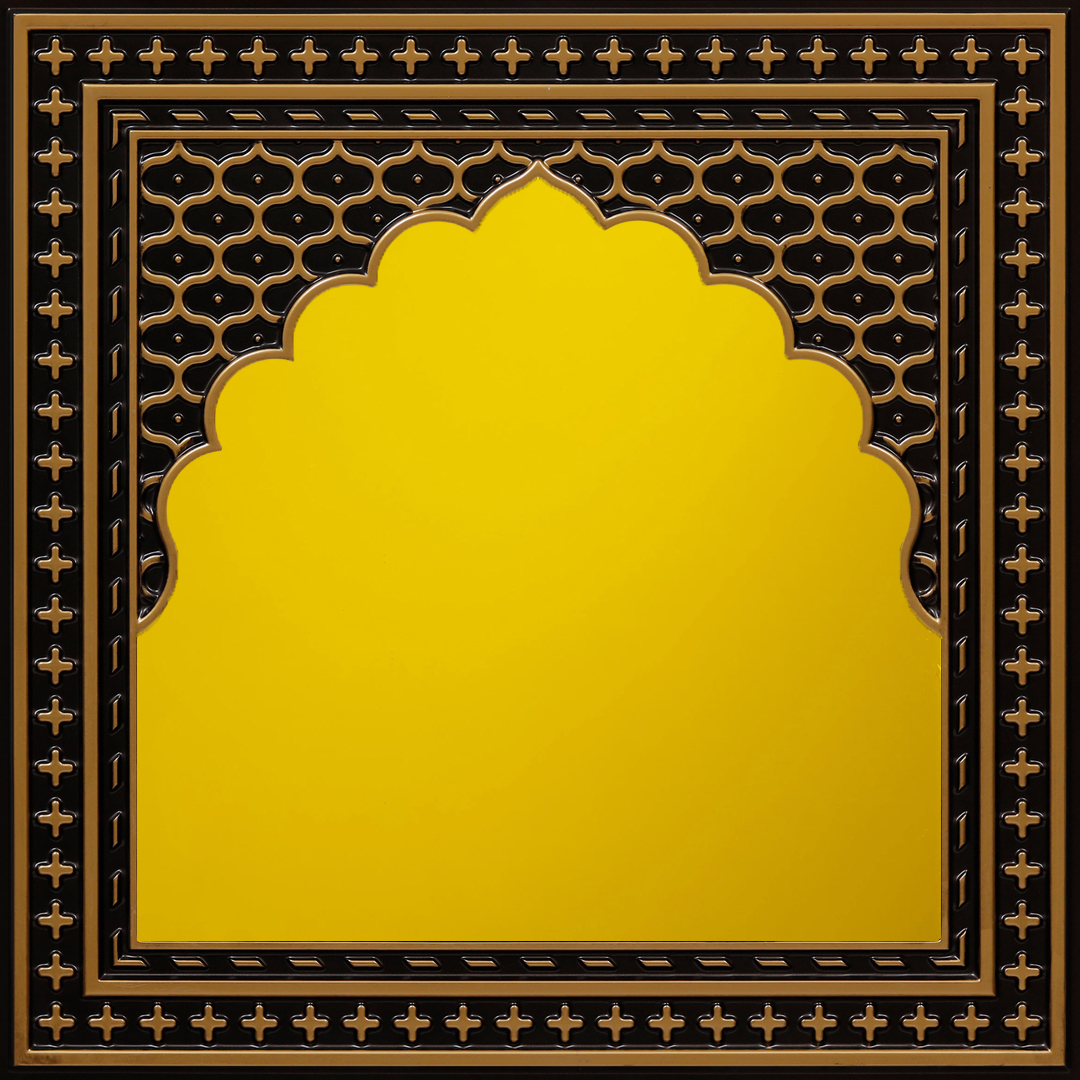 Peel and Stick Acrylic Mirror Color Gold – For Design No – HC01 Rajwadi Shringar