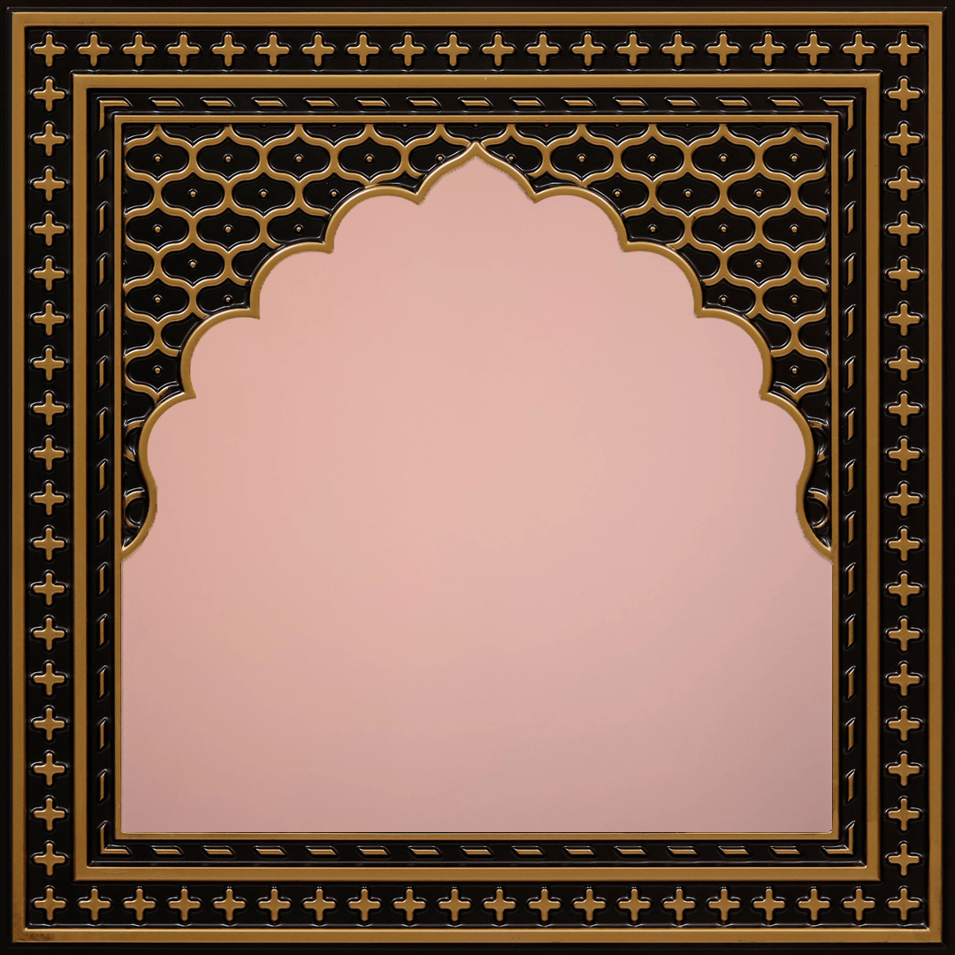 Peel and Stick Acrylic Mirror Color Rose Gold – For Design No – HC01 Rajwadi Shringar