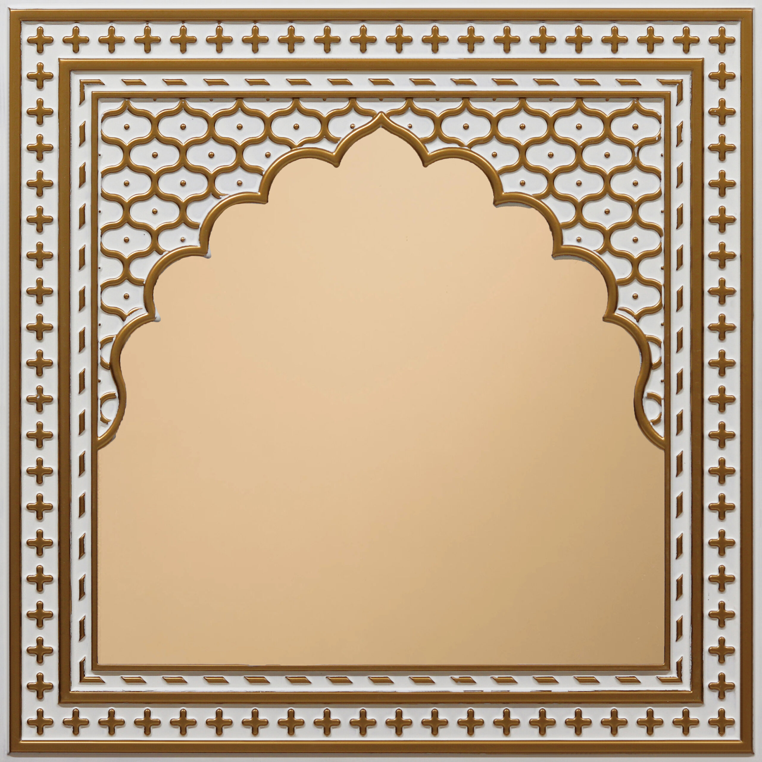 Peel and Stick Acrylic Mirror Color Copper – For Design No – HC01 Rajwadi Shringar