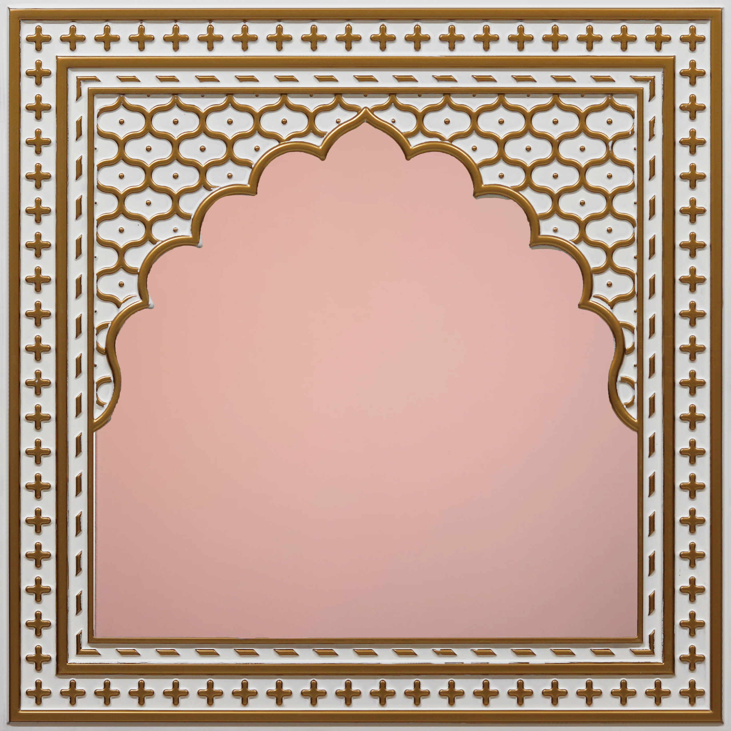 Peel and Stick Acrylic Mirror Color Rose Gold – For Design No – HC01 Rajwadi Shringar