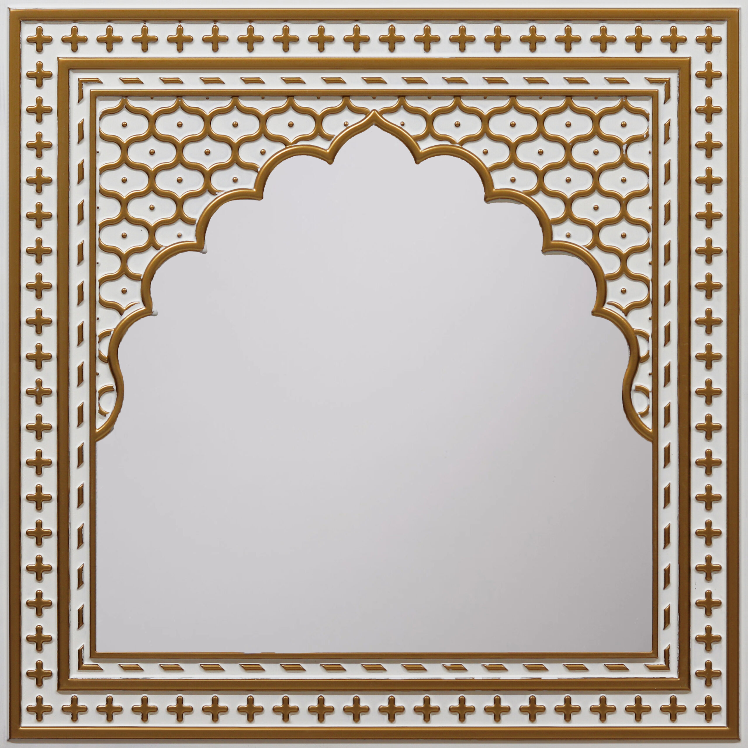 Peel and Stick Acrylic Mirror Color Silver – For Design No – HC01 Rajwadi Shringar