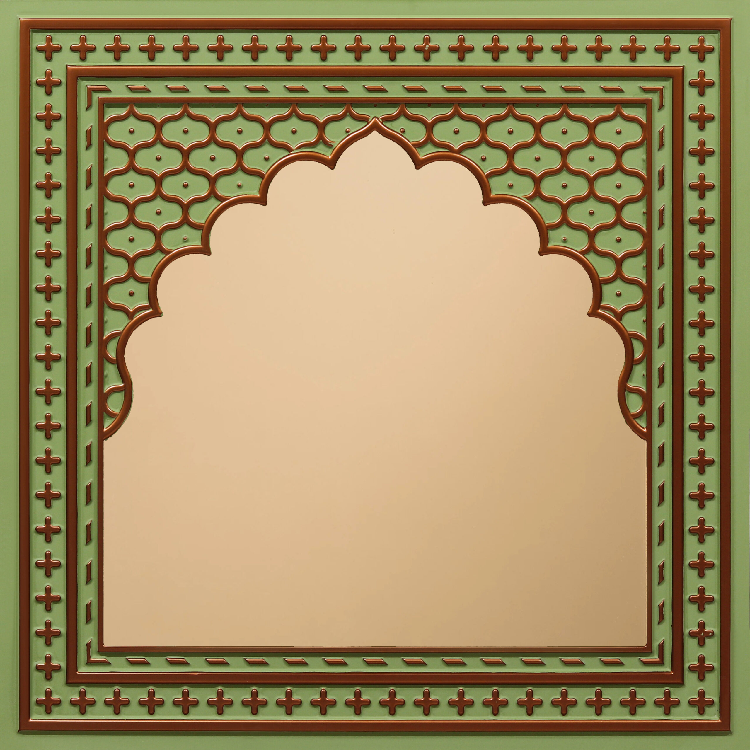 Peel and Stick Acrylic Mirror Color Copper – For Design No – HC01 Rajwadi Shringar