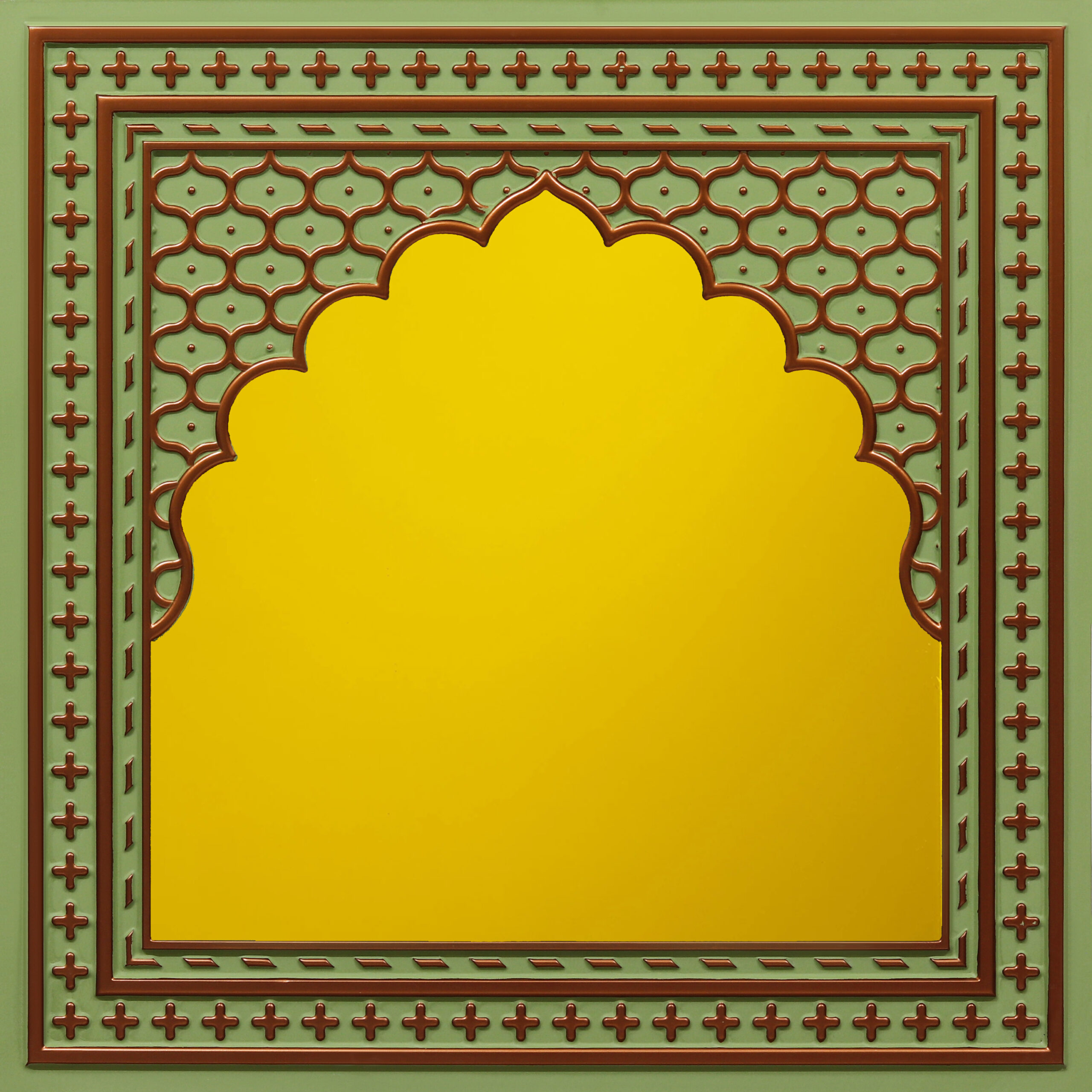 Peel and Stick Acrylic Mirror Color Gold – For Design No – HC01 Rajwadi Shringar