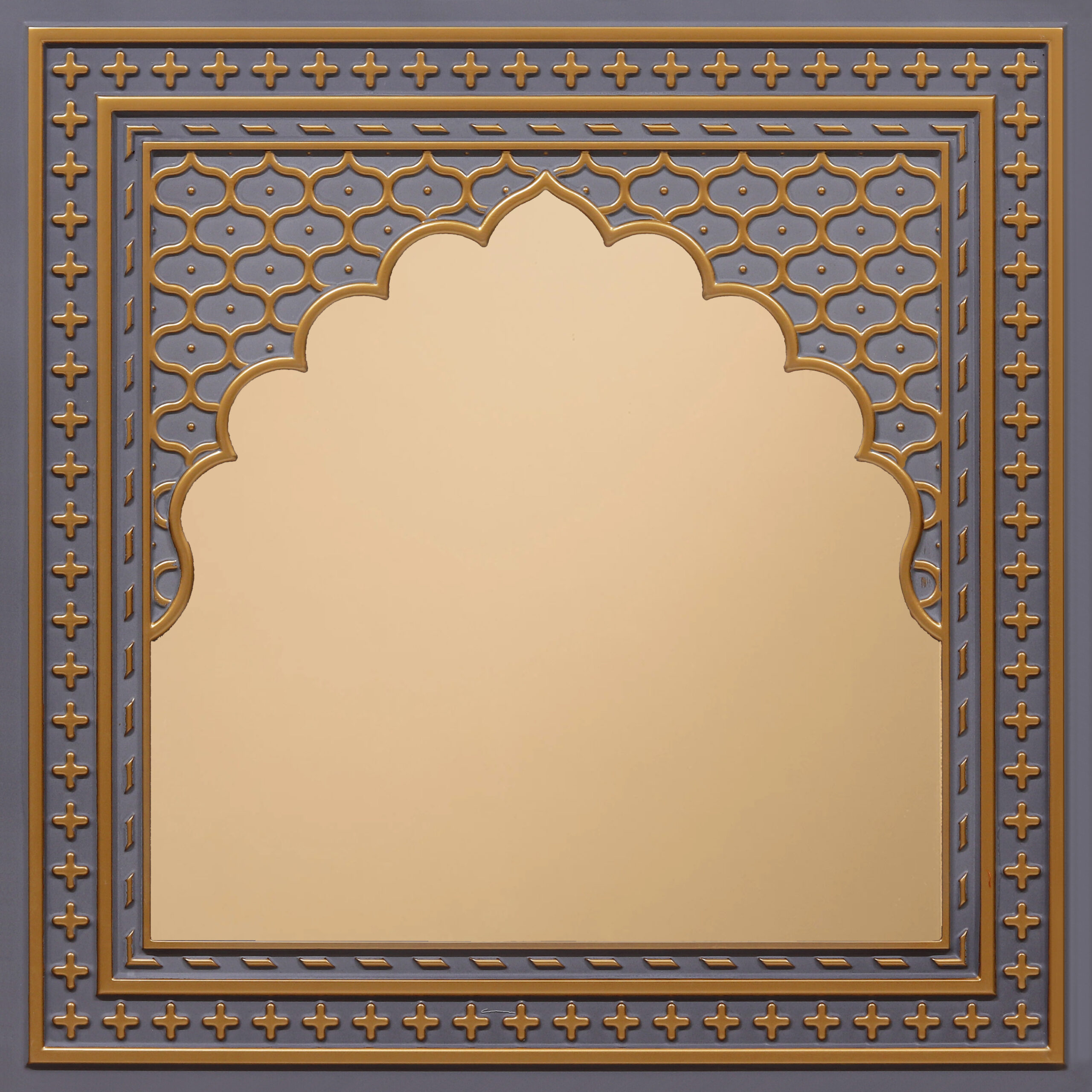 Peel and Stick Acrylic Mirror Color Copper – For Design No – HC01 Rajwadi Shringar