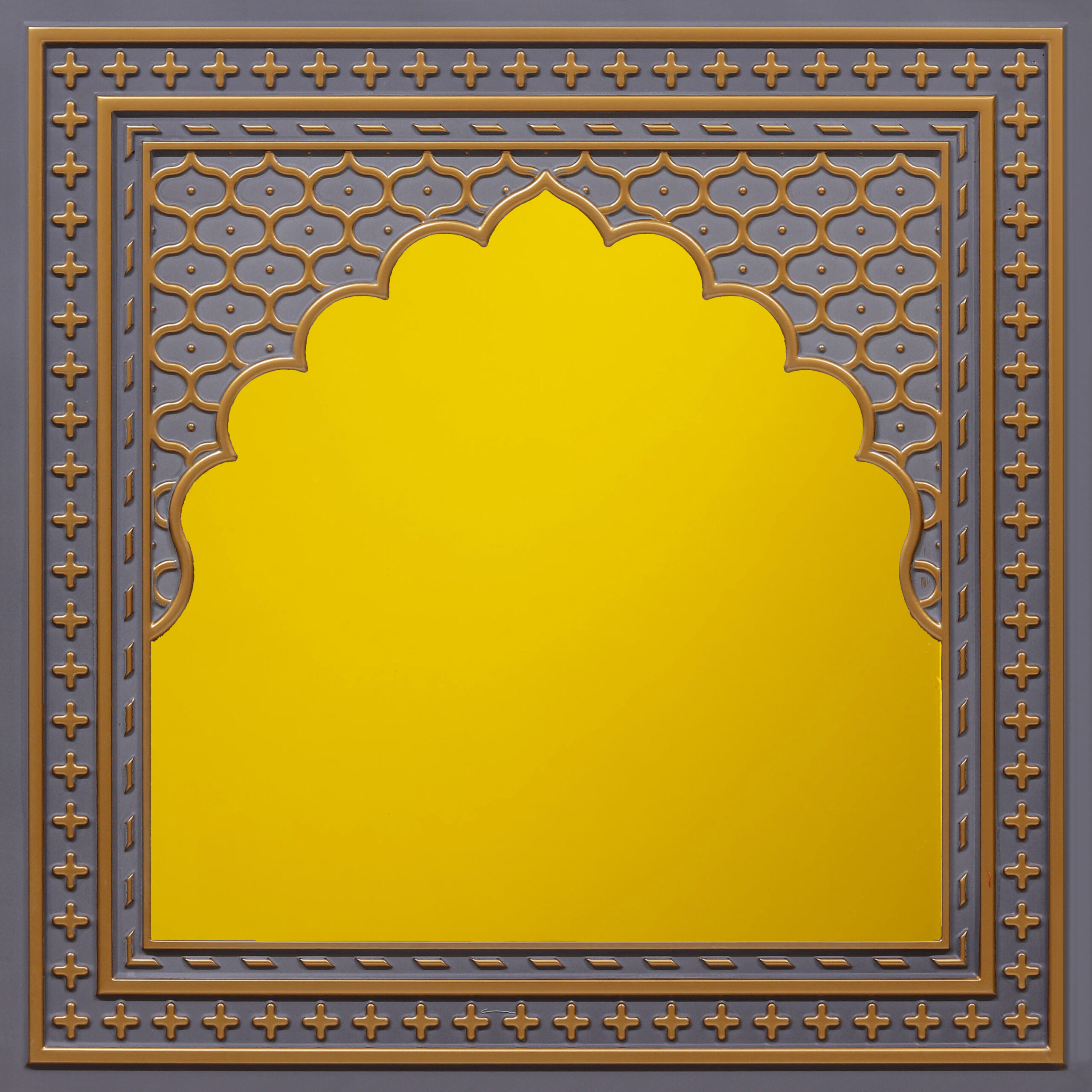 Peel and Stick Acrylic Mirror Color Gold – For Design No – HC01 Rajwadi Shringar