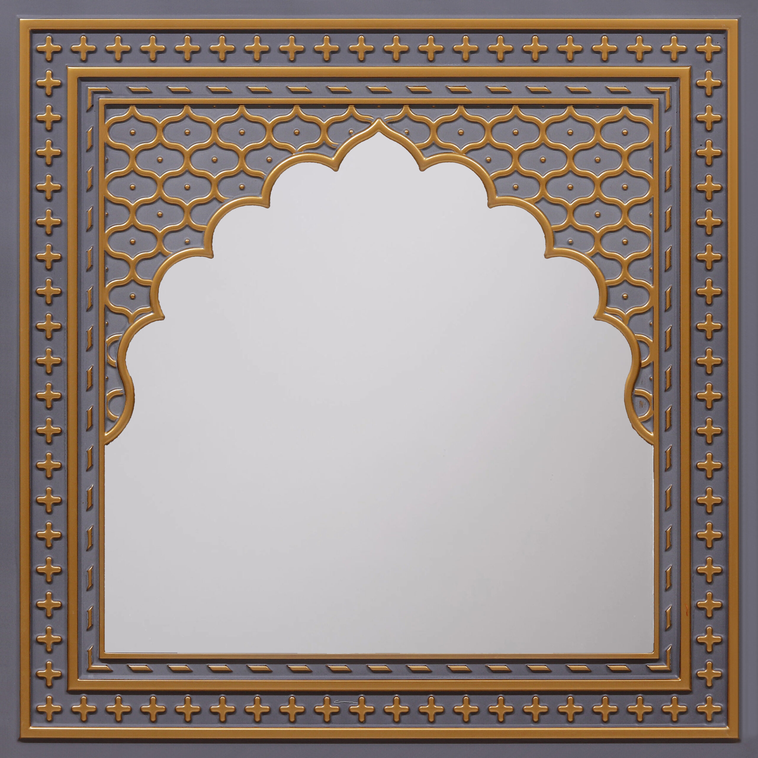 Peel and Stick Acrylic Mirror Color Silver – For Design No – HC01 Rajwadi Shringar