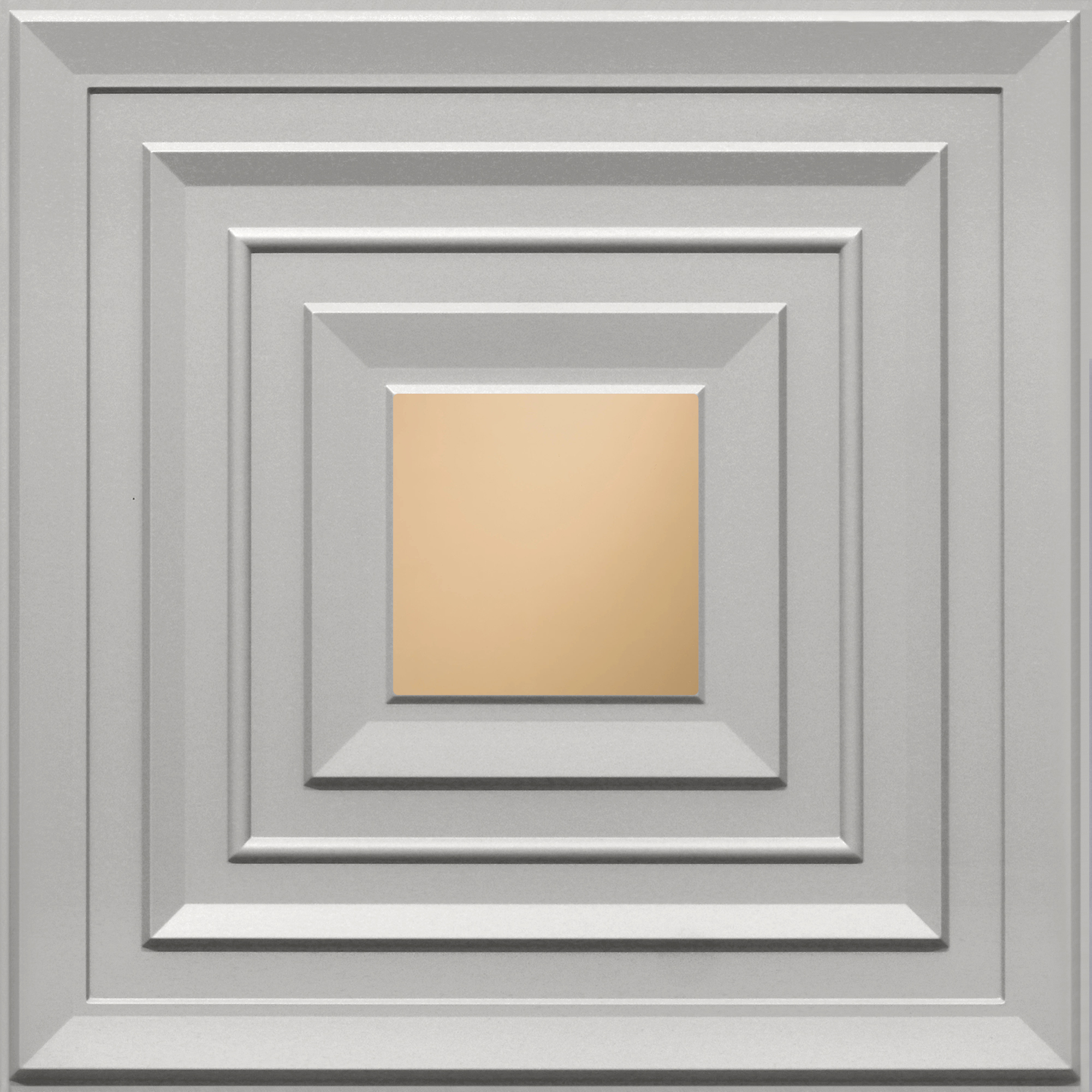 Peel and Stick Acrylic Mirror Color Copper – For Design No – 2004 Royal Frame
