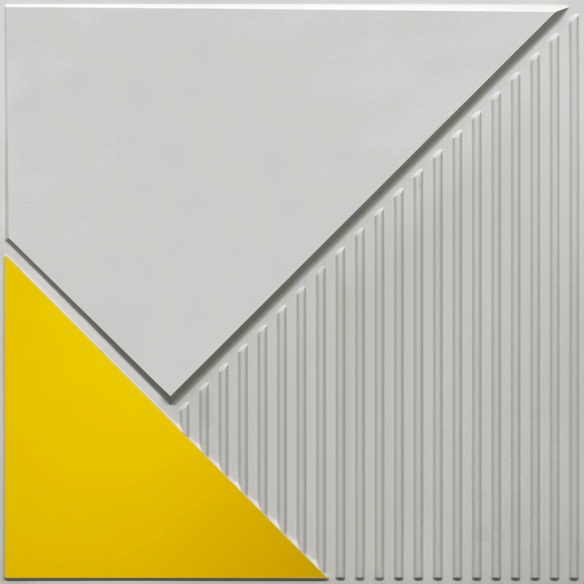 Peel and Stick Acrylic Mirror Color Gold – For Design No – 2003 Diagonal Edge