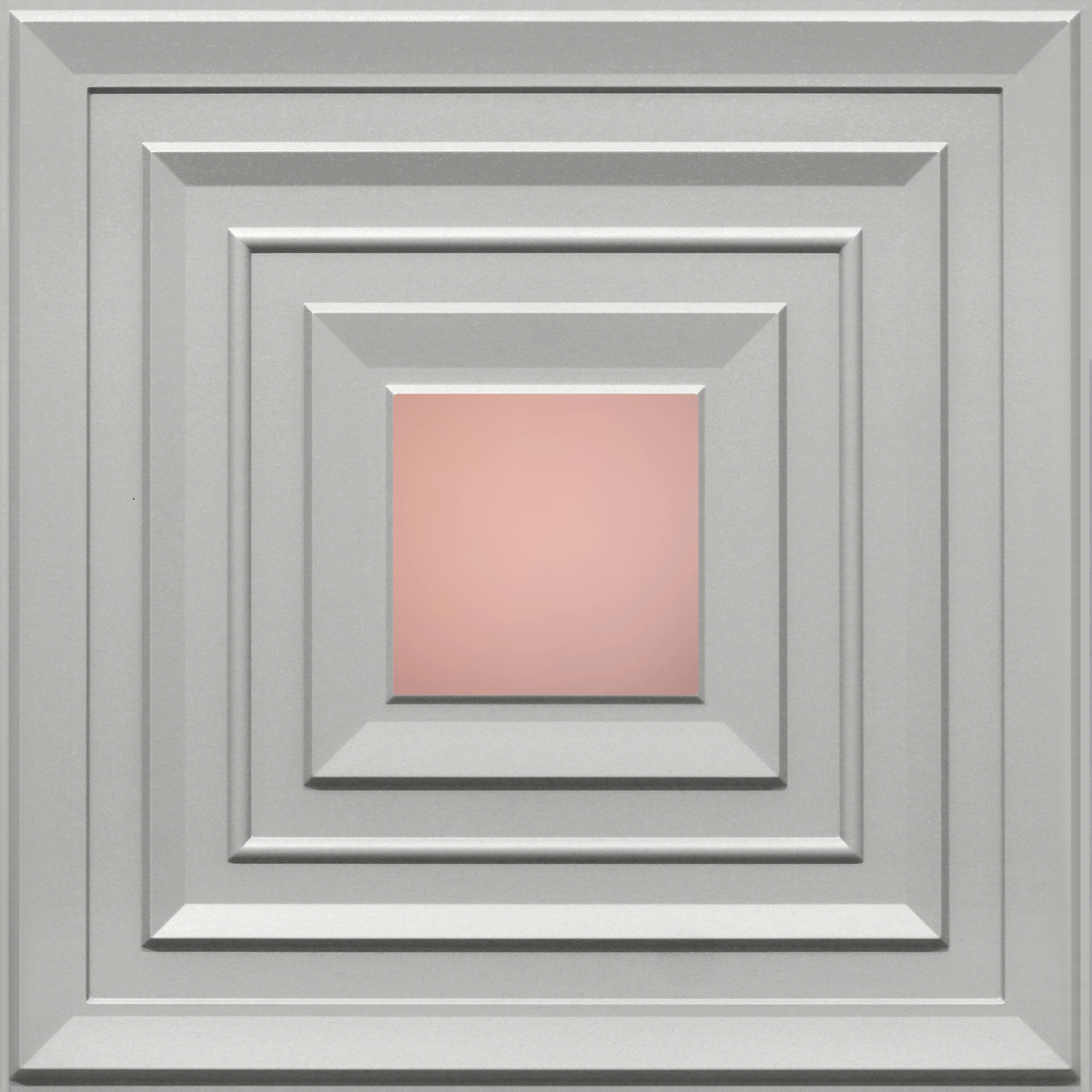 Peel and Stick Acrylic Mirror Color Rose Gold – For Design No – 2004 Royal Frame