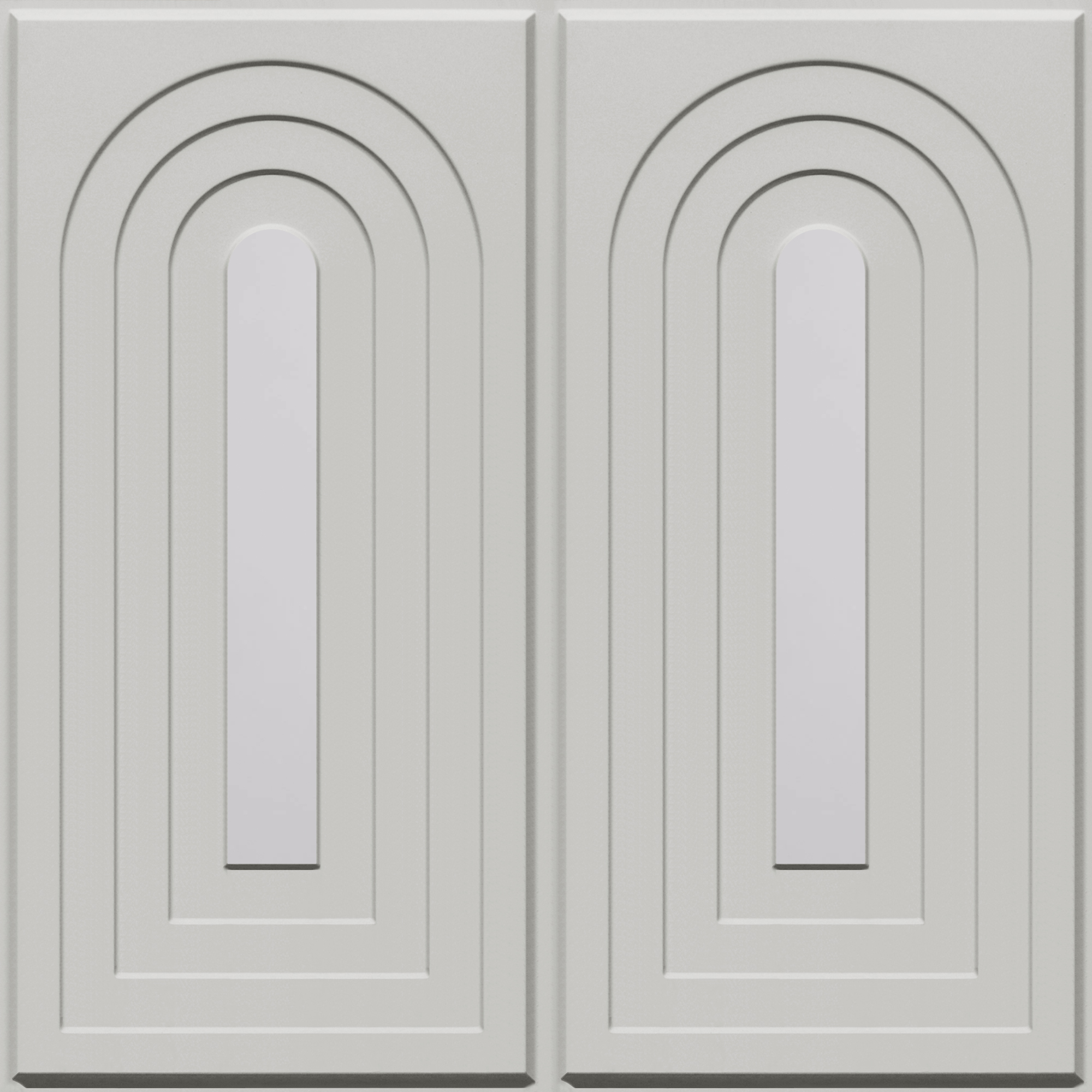 Peel and Stick Acrylic Mirror Color Silver – For Design No – 2005 Arch Harmony