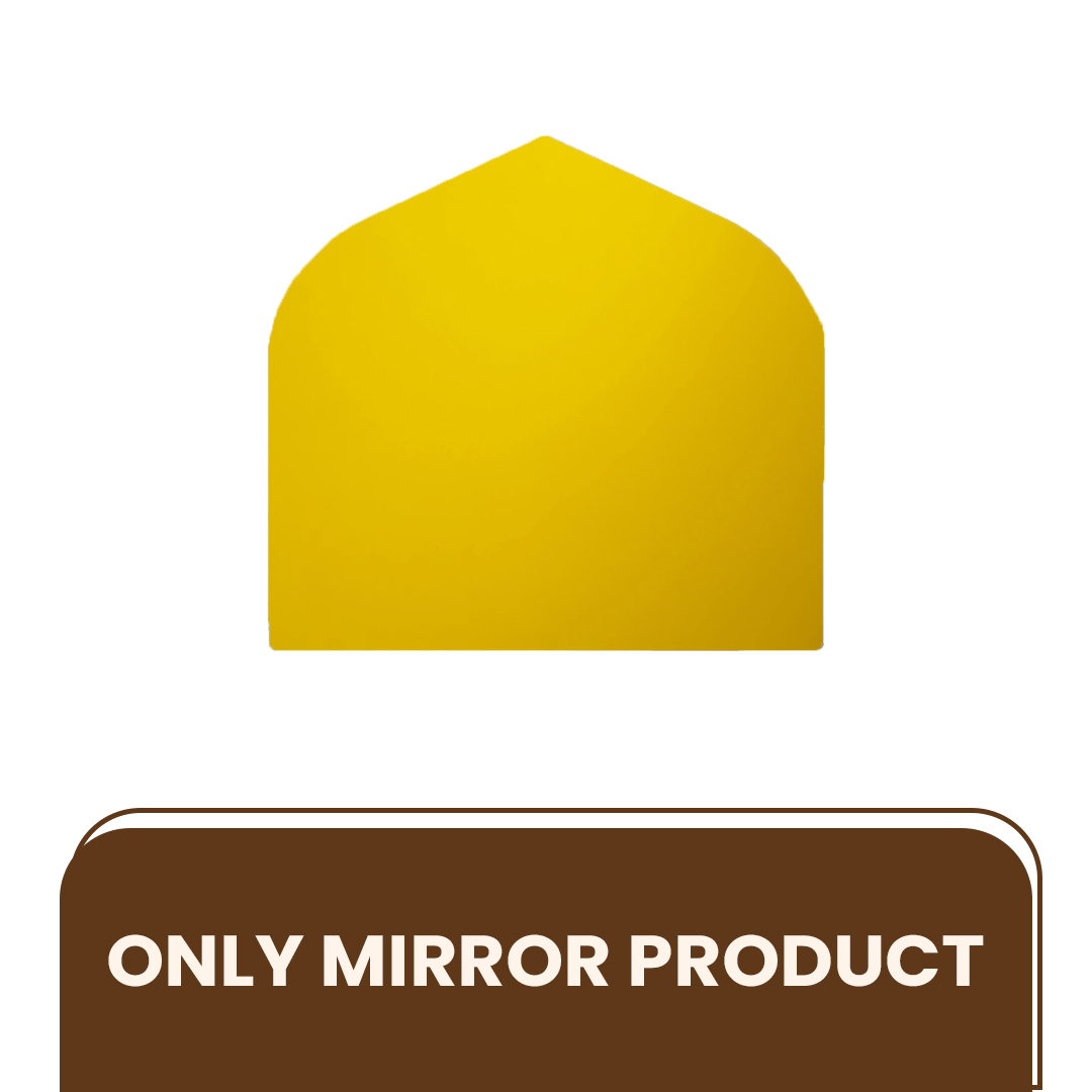 Peel and Stick Acrylic Mirror Color Gold – For Design No – HC02 Rajwadi Shringar