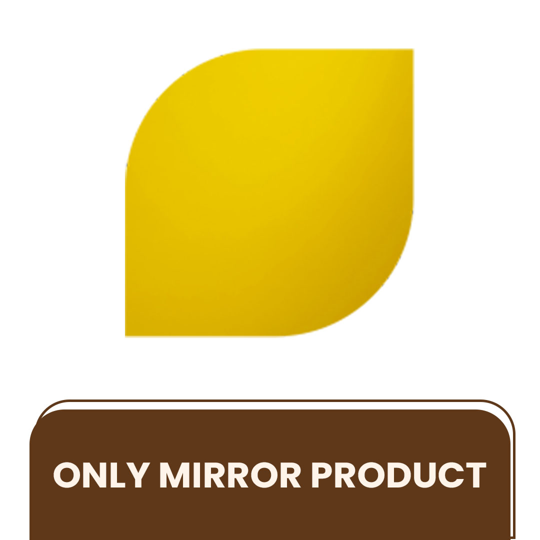 Peel and Stick Acrylic Mirror Color Gold ( For Design No – 2001 Contour Flow )
