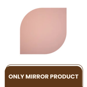 Peel and Stick Acrylic Mirror Color Rose Gold - For Design No - 2001 Contour Flow