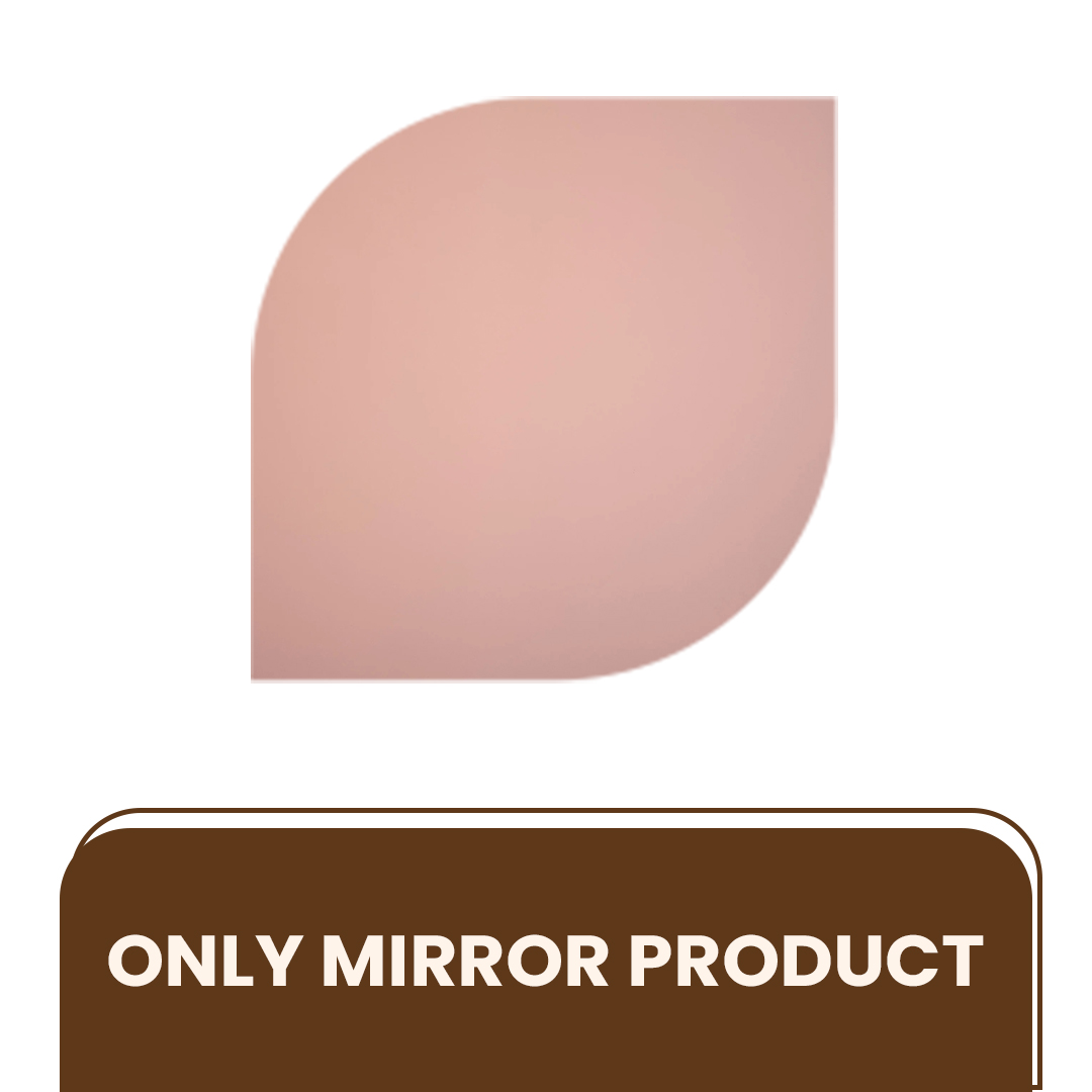 Peel and Stick Acrylic Mirror Color Rose Gold – For Design No – 2001 Contour Flow