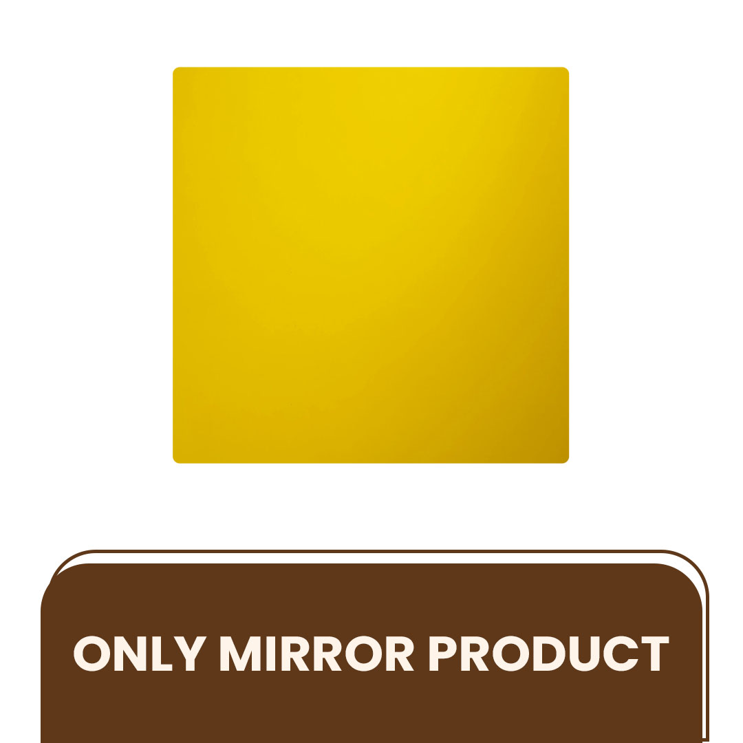 Peel and Stick Acrylic Mirror Color Gold – For Design No – 2004 Royal Frame
