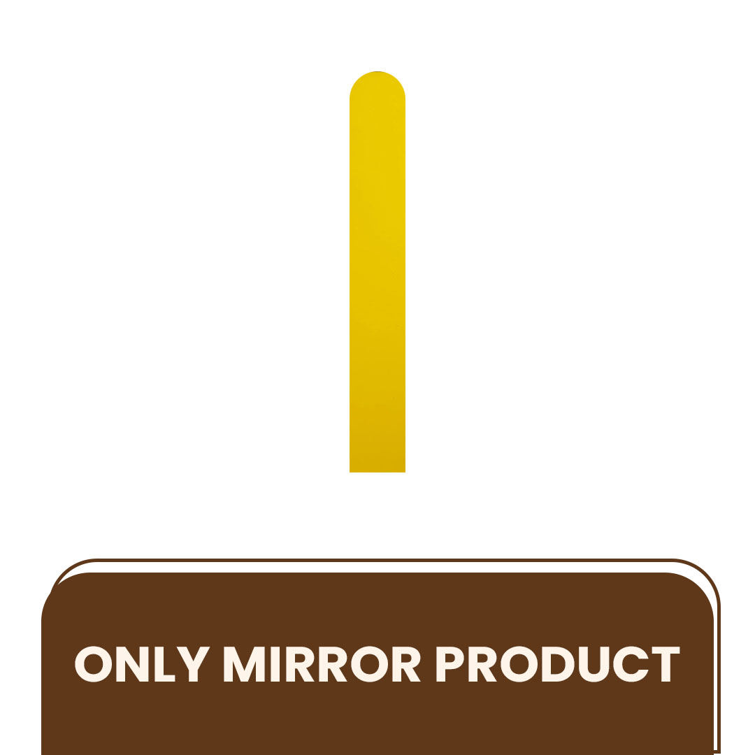 Peel and Stick Acrylic Mirror Color Gold – For Design No – 2005 Arch Harmony