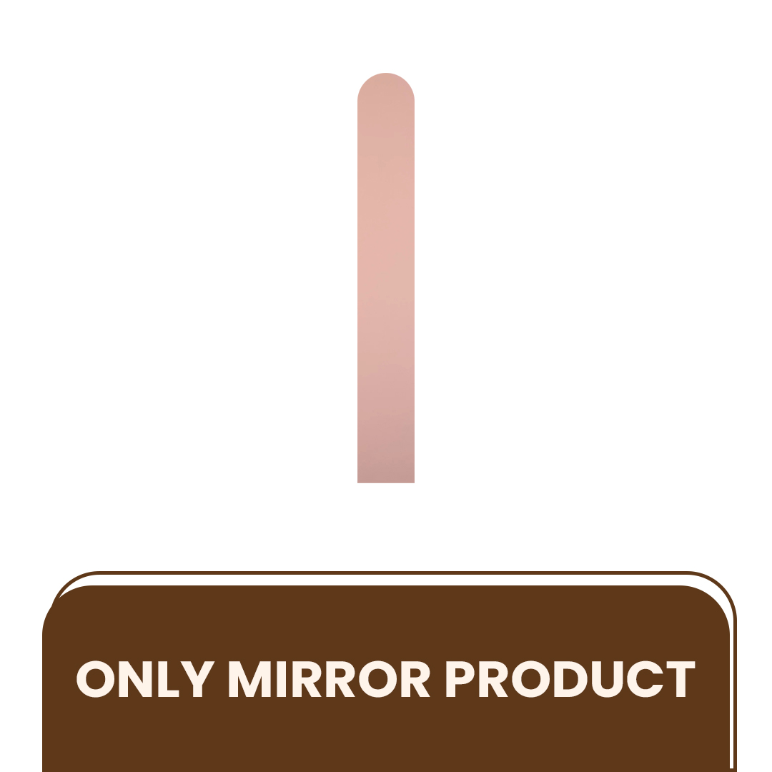 Peel and Stick Acrylic Mirror Color Rose Gold – For Design No – 2005 Arch Harmony