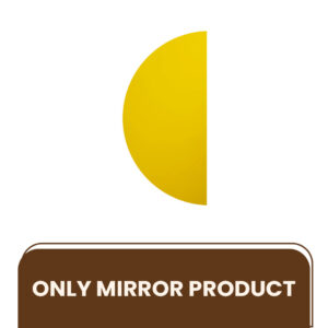 Peel and Stick Acrylic Mirror Color Gold - For Design No - 2006 Orbit Layers