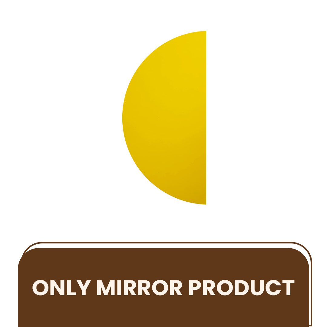 Peel and Stick Acrylic Mirror Color Gold – For Design No – 2006 Orbit Layers