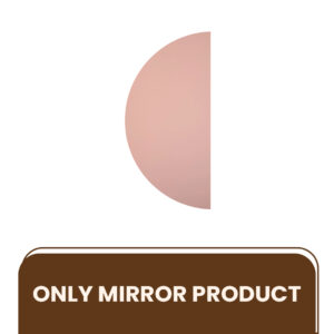 Peel and Stick Acrylic Mirror Color Rose Gold - For Design No - 2006 Orbit Layers