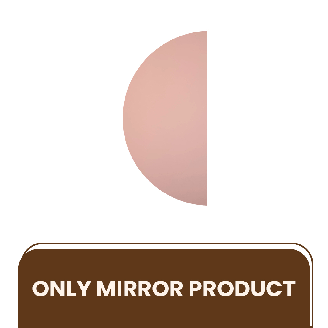 Peel and Stick Acrylic Mirror Color Rose Gold – For Design No – 2006 Orbit Layers