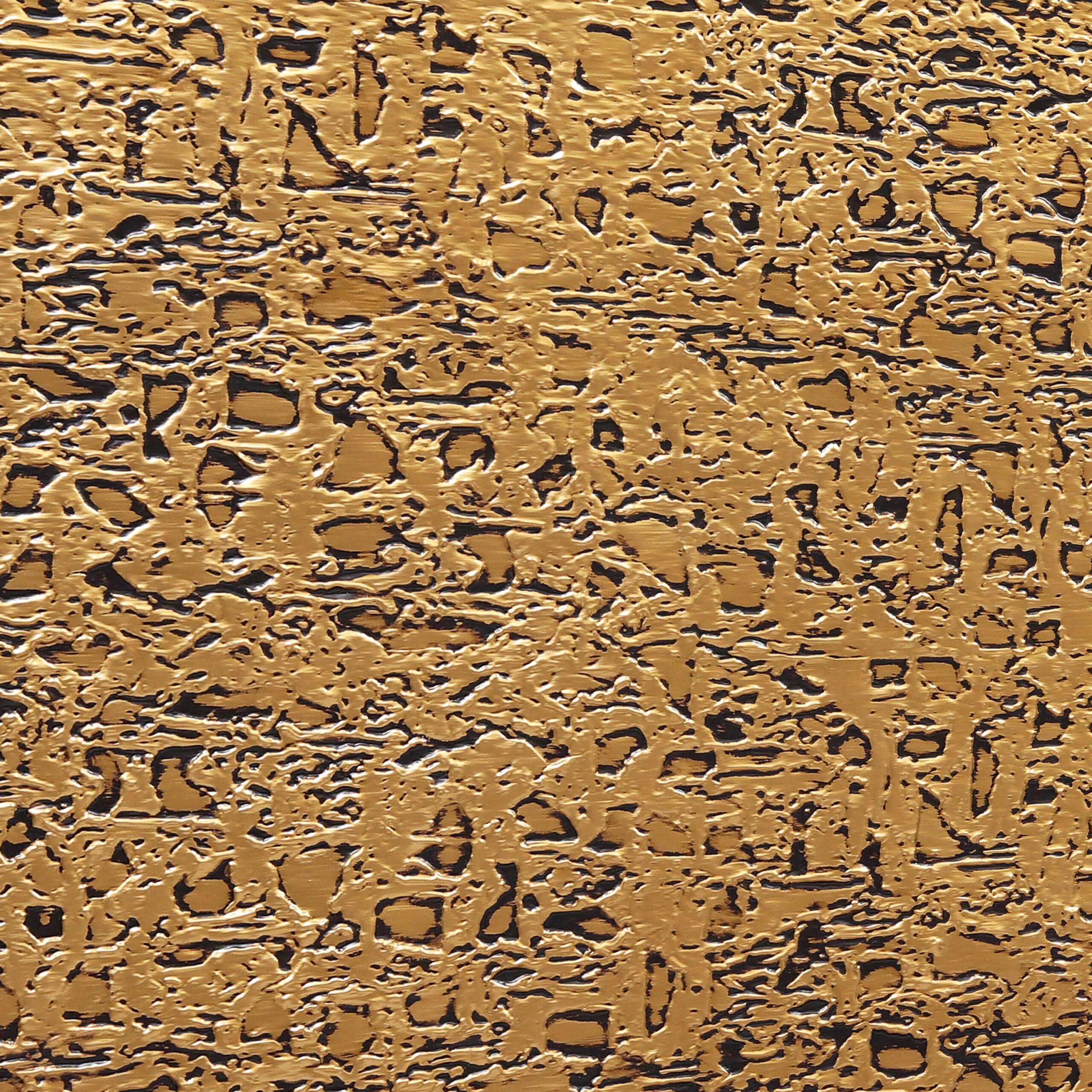 WC40-Forge Texture-Antique Gold-Glue Up Only