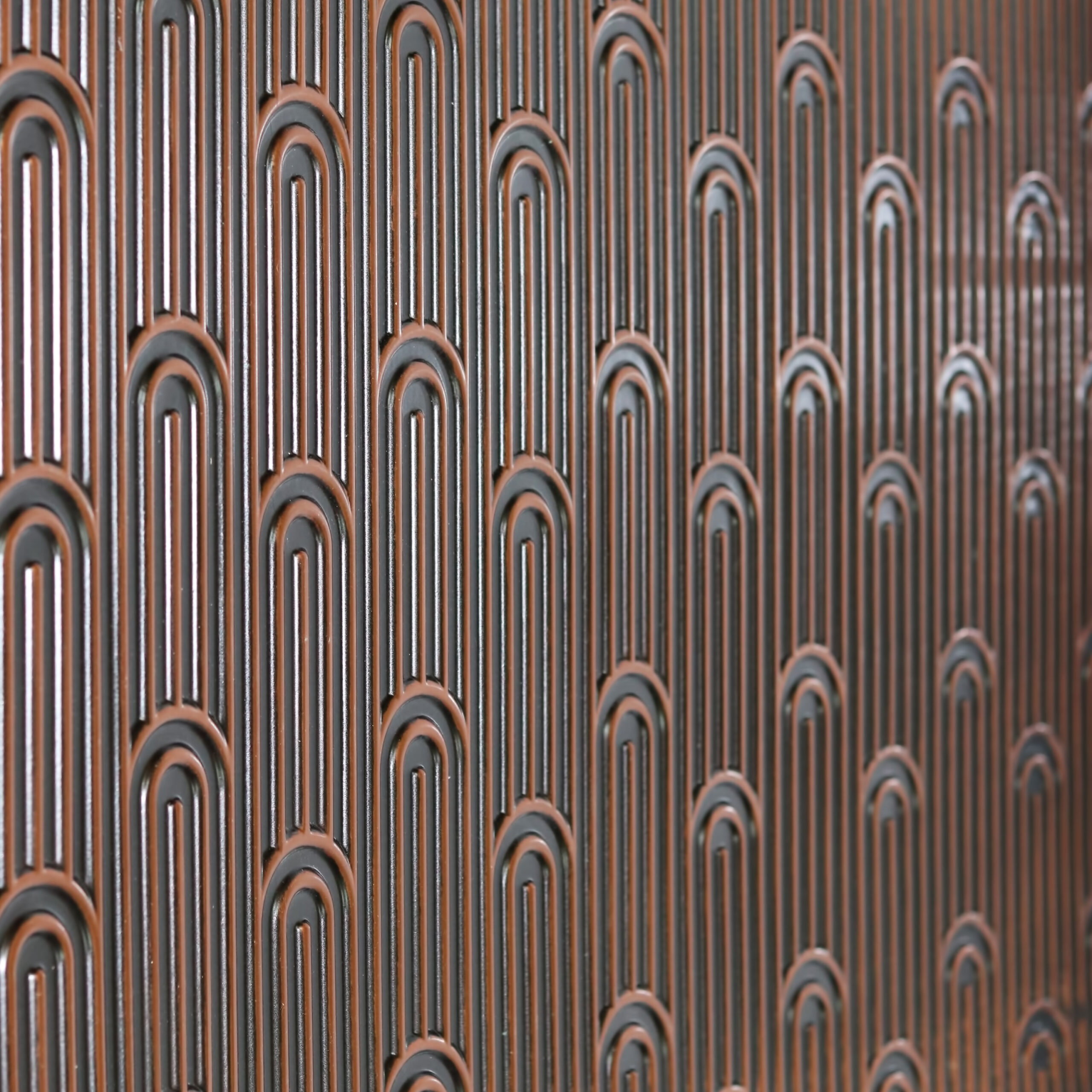 WC100-Arch Rhythm-Antique Copper-Glue Up Only
