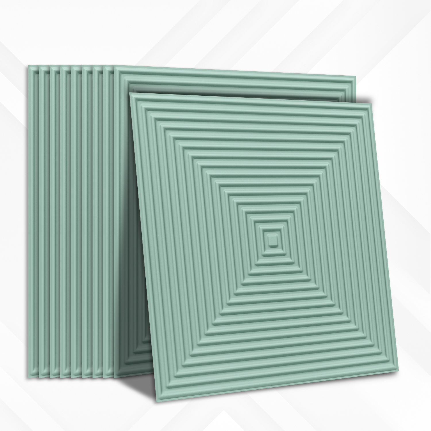 2014-Square Vortex-Edge Water-Peel and Stick