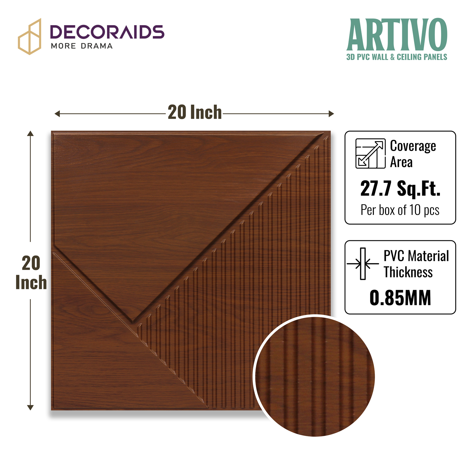 2003-Diagonal Edge-American Wallnut-Peel and Stick