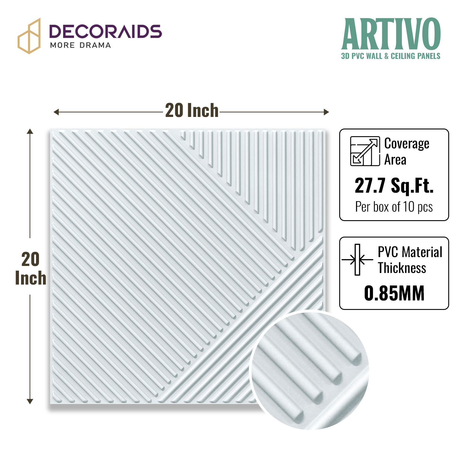 2013-Vector Ridge-Milky White-Peel and Stick