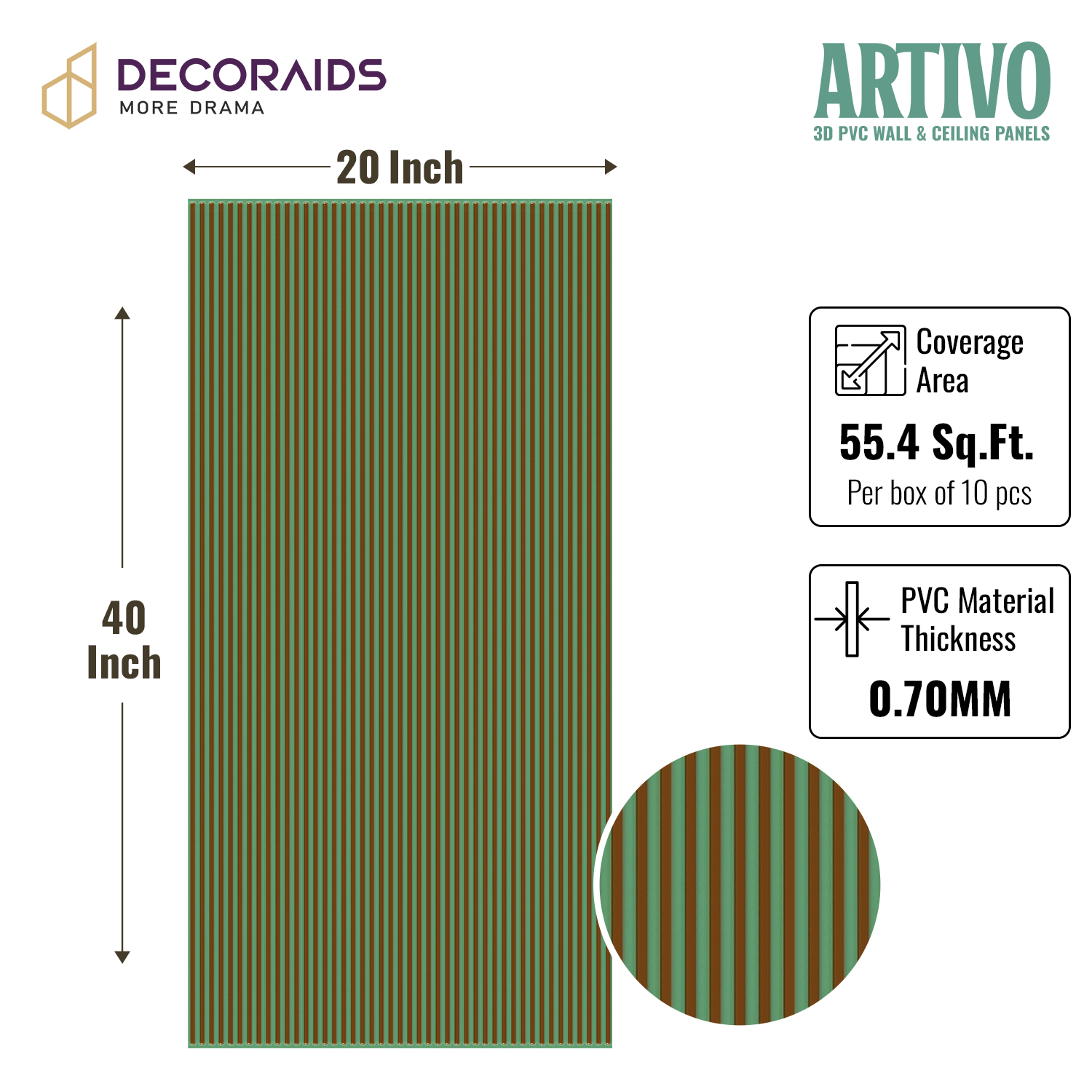 4001-Linear Flow-Vintage Tin-Peel And Stick