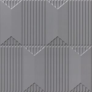 2002-Chevron Crest-Olive Grey-Peel and Stick