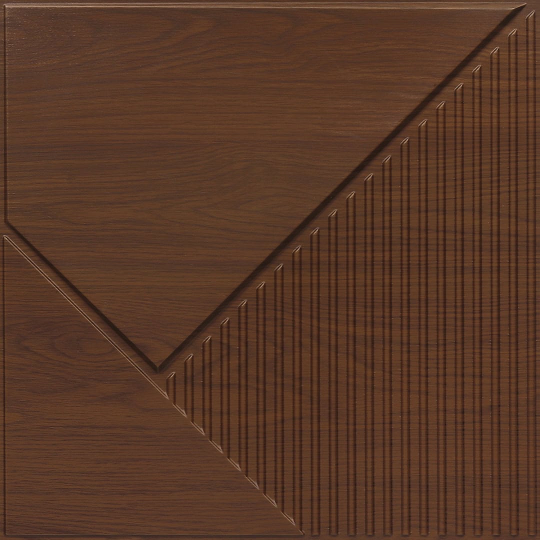 2003-Diagonal Edge-American Wallnut-Peel and Stick