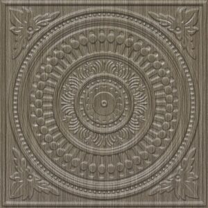 2012-Ornate Circle-Zebrawood-Peel and Stick