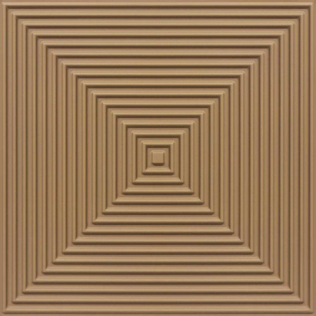 2014-Square Vortex-Brown Candy-Peel and Stick