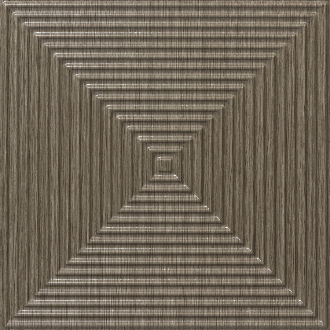 2014-Square Vortex-Zebrawood-Peel and Stick