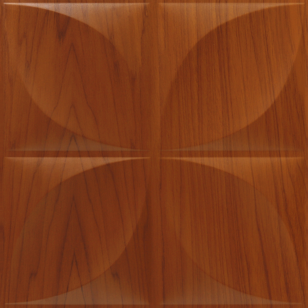 2015-Petal Curve-Cherry Wood-Peel and Stick