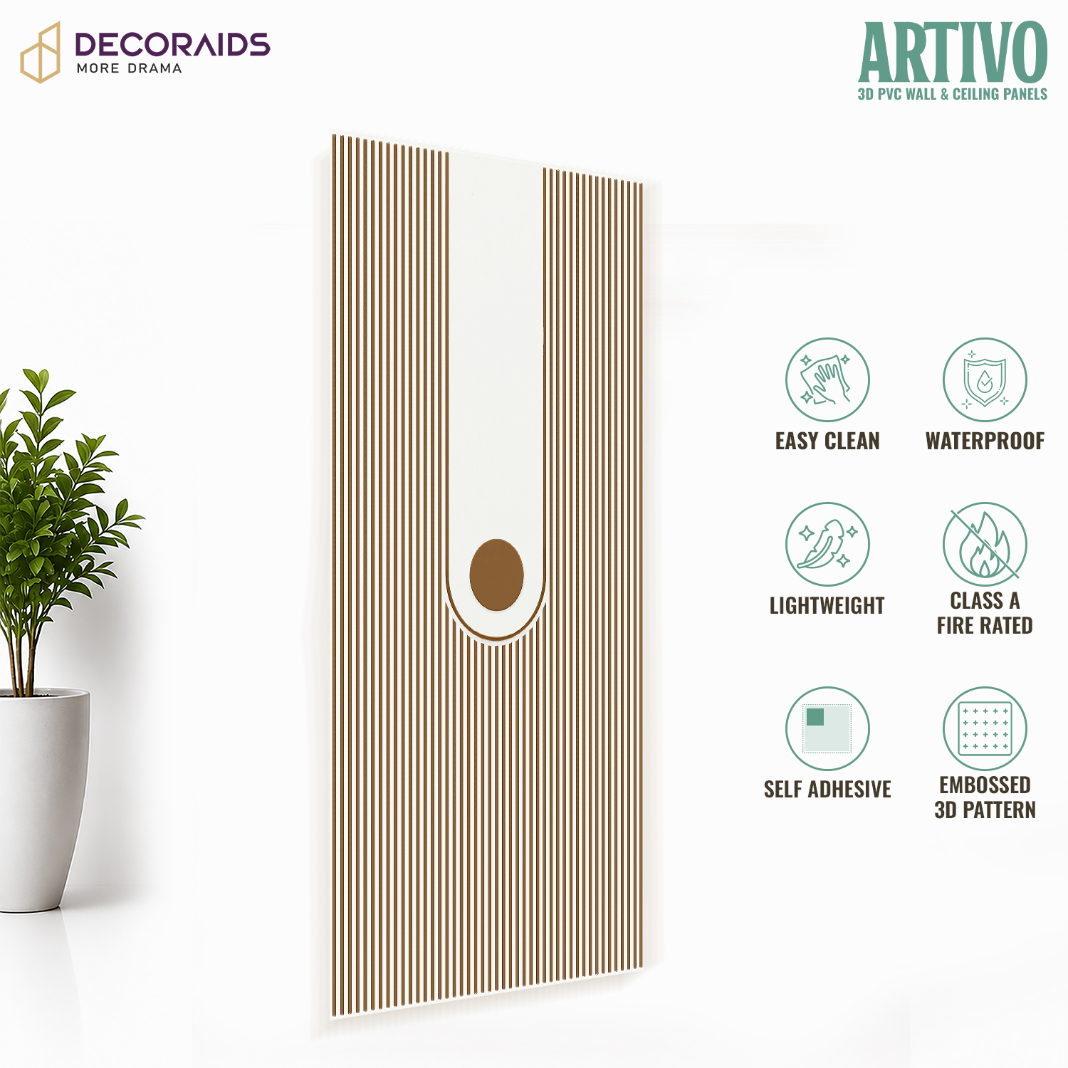 4003-Archline Modern-Antique White-Peel And Stick