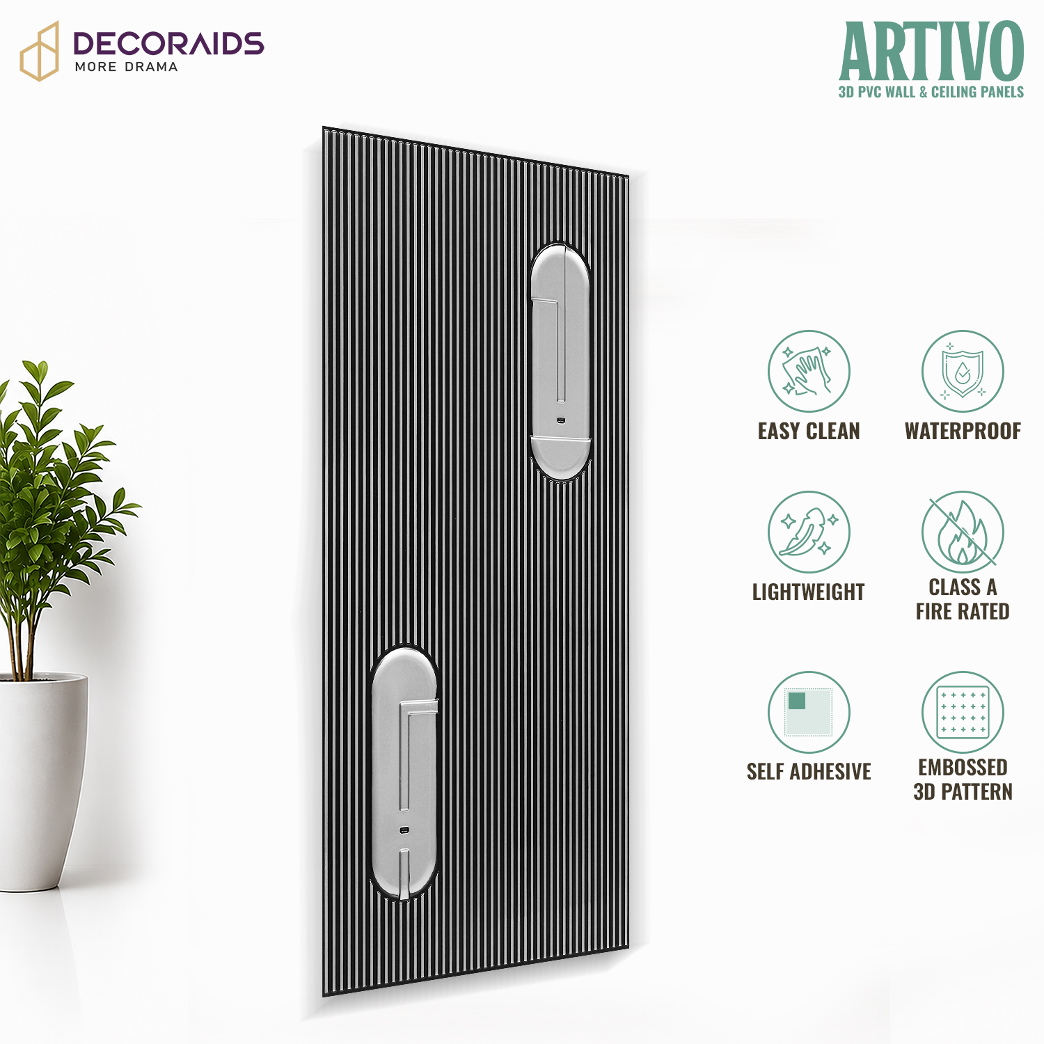4005-Podline Texture-Antique Silver-Peel And Stick
