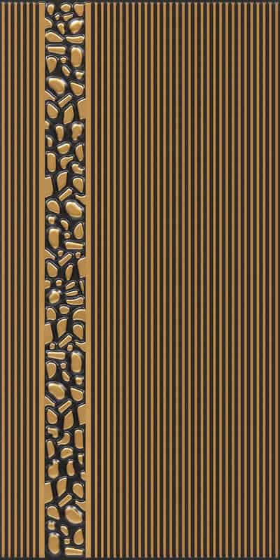 4004-Riverstone Linear-Antique Gold-Peel And Stick