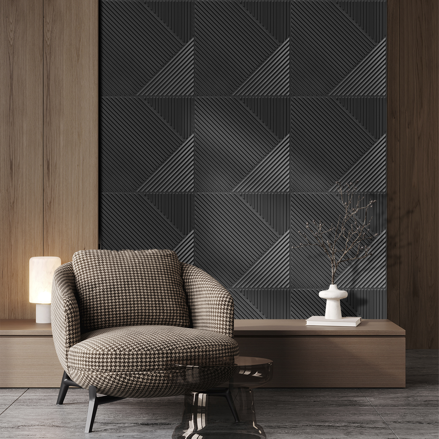 2013-Vector Ridge-Metallic Grey-Peel and Stick