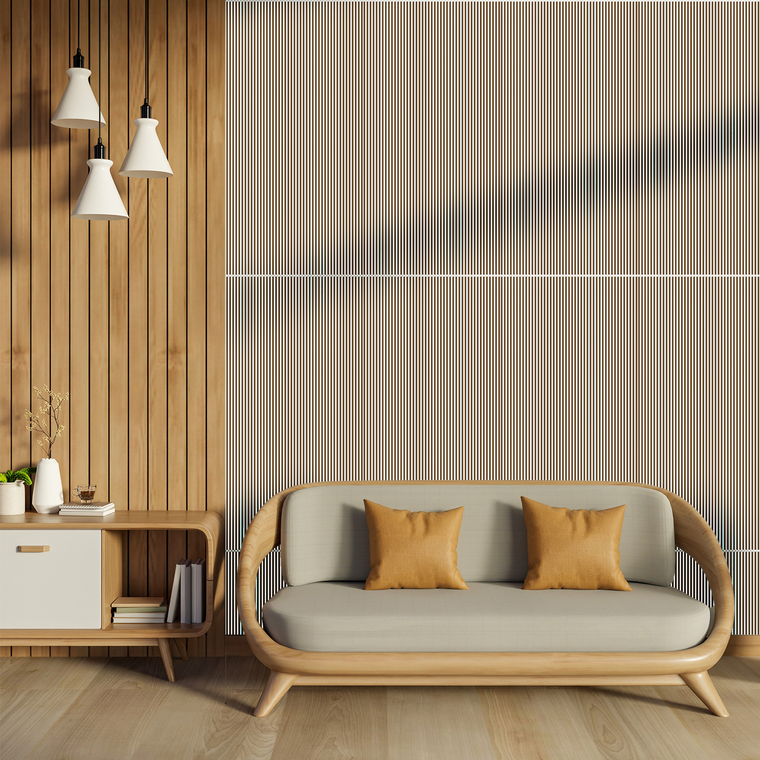 4001-Linear Flow-Antique White-Peel And Stick