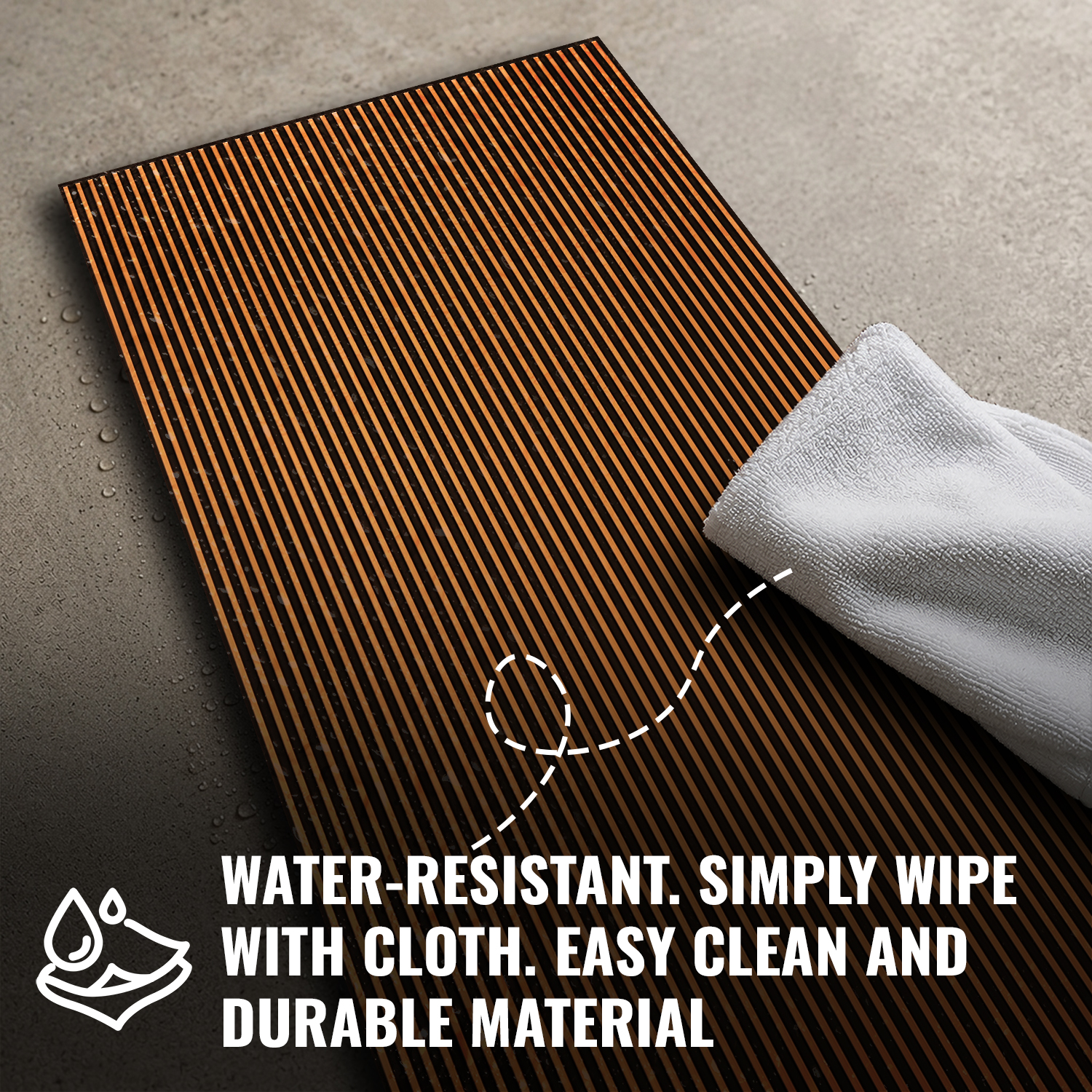 4001-Linear Flow-Antique Gold-Peel And Stick
