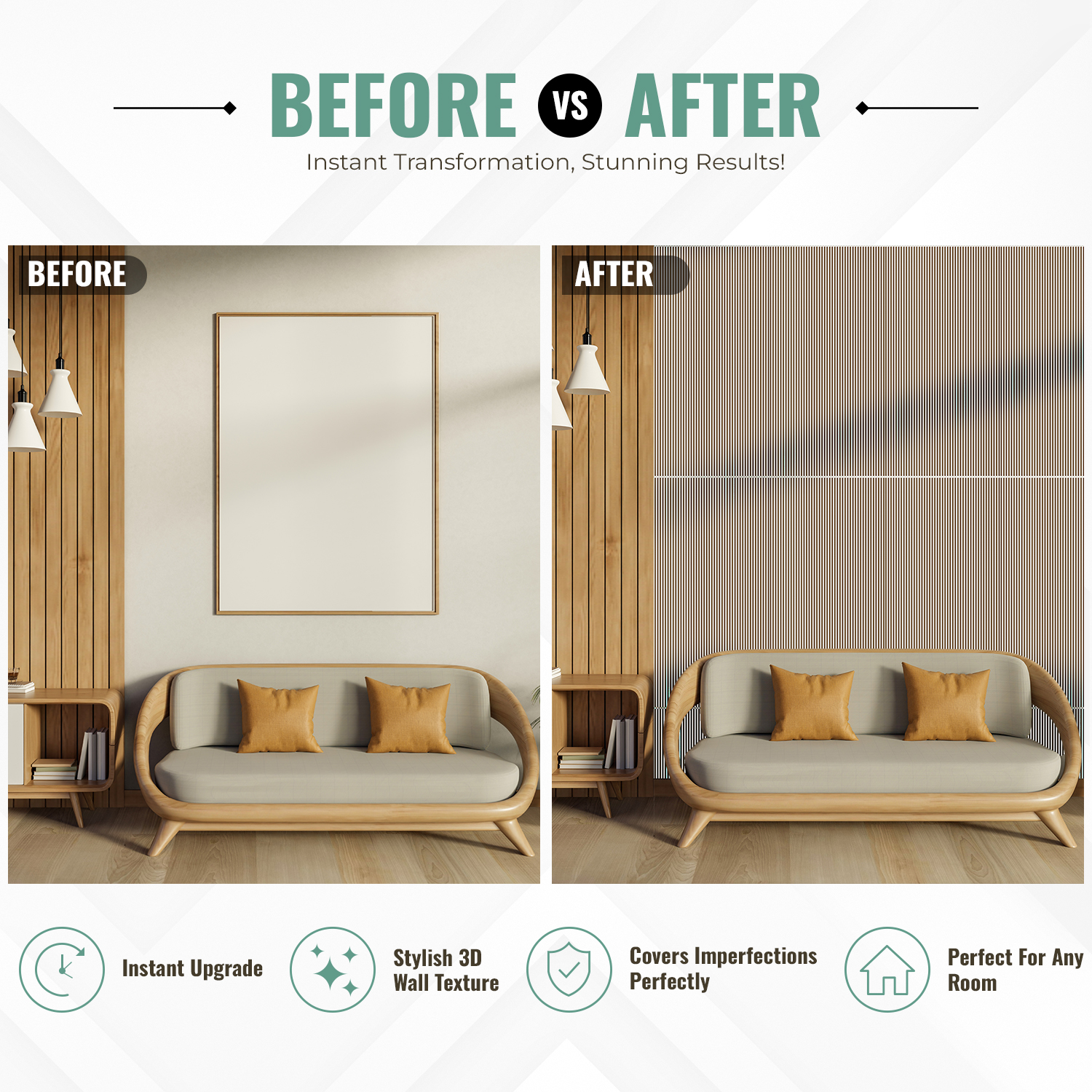 4001-Linear Flow-Antique White-Peel And Stick